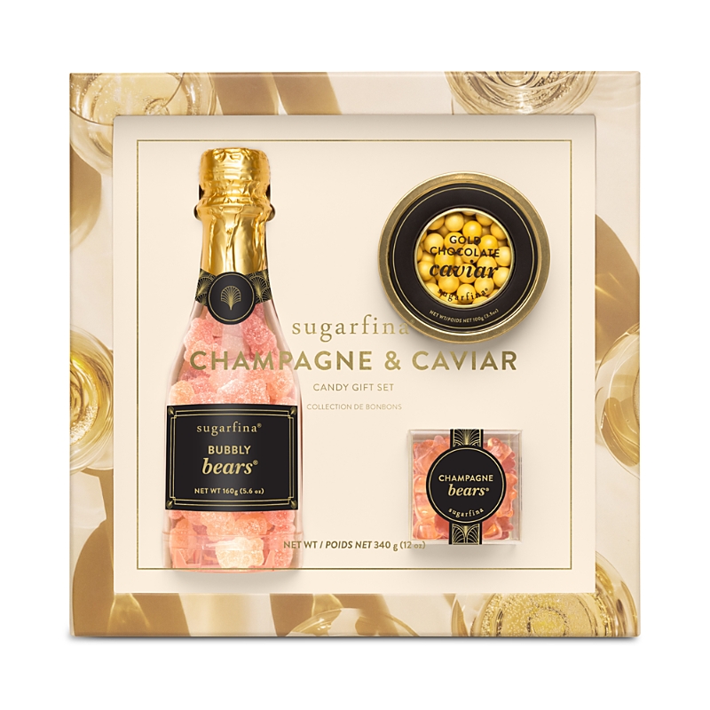 Sugarfina Champagne And Caviar Gift Set, 3-pc. In Transparent