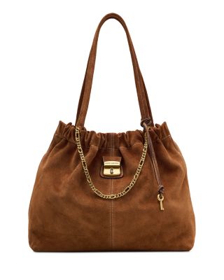 The Christina Suede Tote