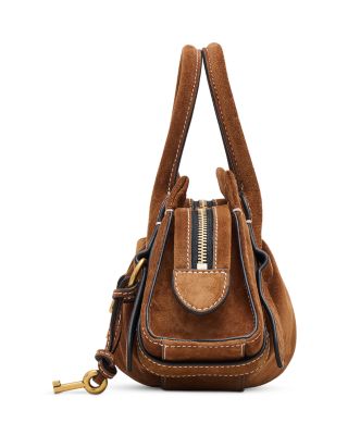 The Dakota Small Suede Satchel