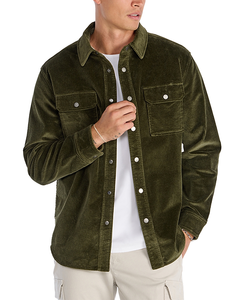 Bylt Basics Snap Front Corduroy Overshirt