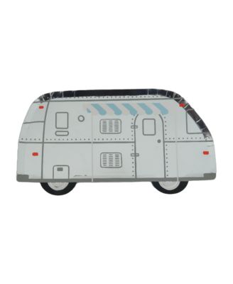 Camp Explorer RV Large Paper Plates, Set of 8