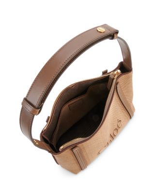 Logo Jacquard Shoulder Bag