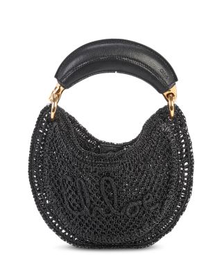 Summer Banana Mini Crocheted Hobo Bag