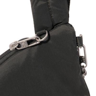 The Travel Smart Edit Securtex Anti Theft Half Moon Sling Bag