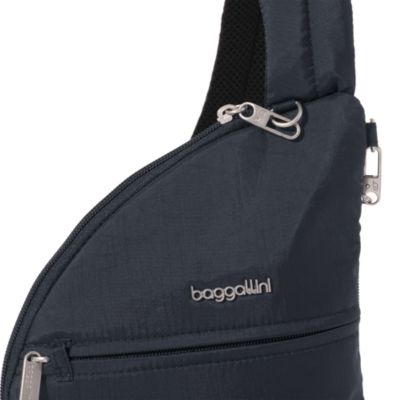 The Travel Smart Edit Securtex Anti Theft Half Moon Sling Bag