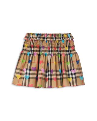 Girls' Ama Heart Check Cotton Skirt - Little Kid, Big Kid