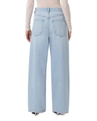 The Vana Fold Jeans in Super Pale Indigo