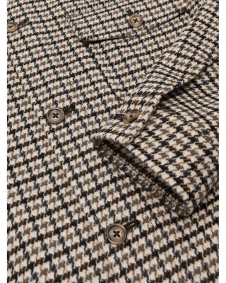 Liam Houndstooth Overshirt