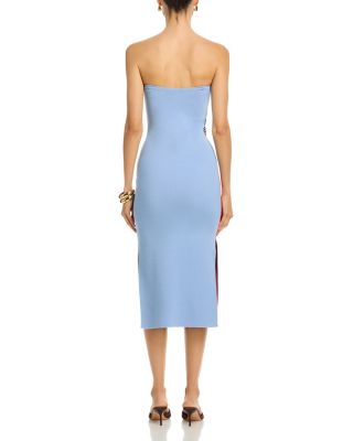 Simone Strapless Midi Dress