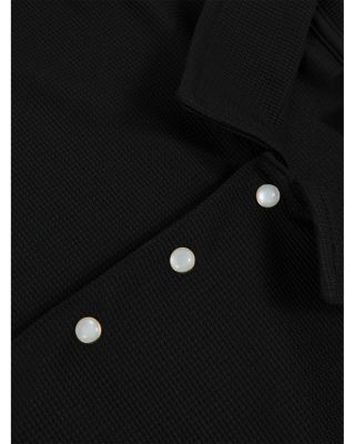 Tivolli Long Sleeved Textured Polo  