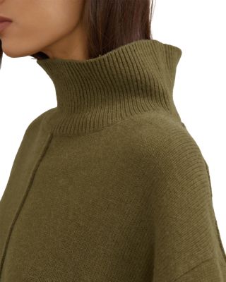 Wool Funnel Neck Sweater