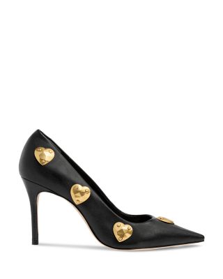 Women's Luna Metal Hearts Pumps