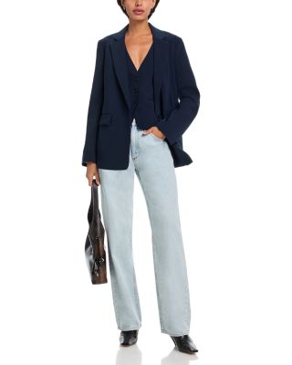 Shea Featherweight High Rise Straight Jeans in Cliffside