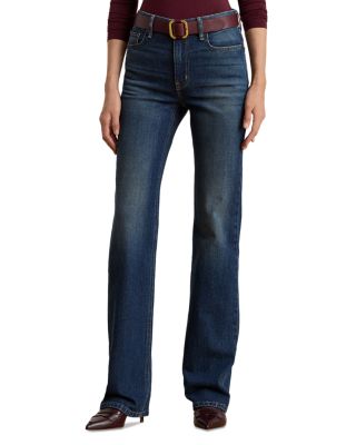 High Rise Straight Jeans