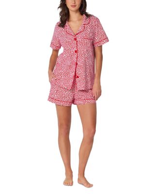 Bursting With Love Short Sleeve Pajama Set