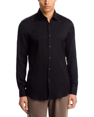 Kenno Slim Fit Button Down Shirt