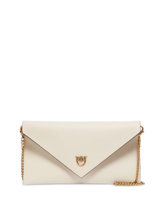PINKO Mini Leather Envelope Purse | Bloomingdale's Handbags