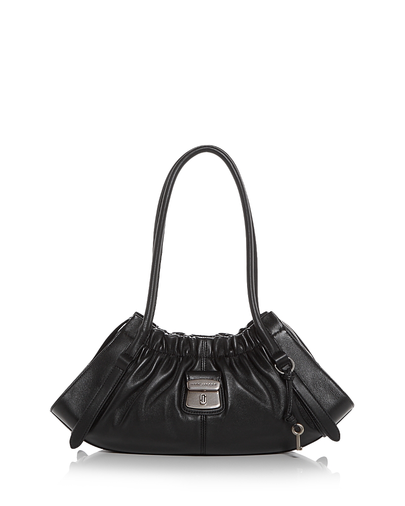 Marc Jacobs The Cristina Satchel Leather Shoulder Bag In Black