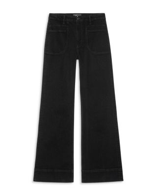 Alamitos High Rise Jeans in Blackout
