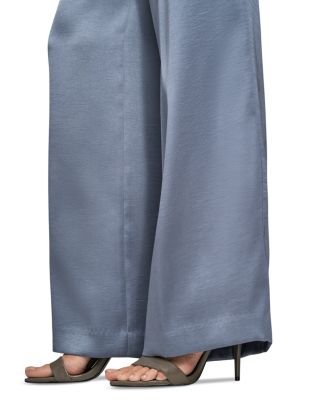 Satin Wide Leg Pants