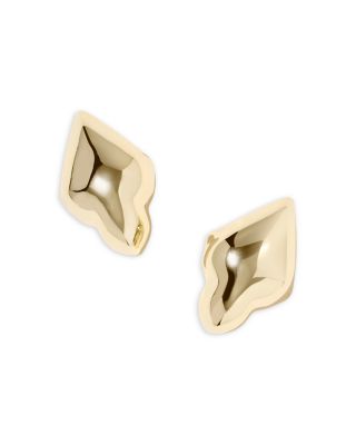Adeline Puffy Geometric Stud Earrings