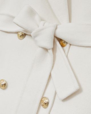 Petite Dora Double Breasted Occasion Coat