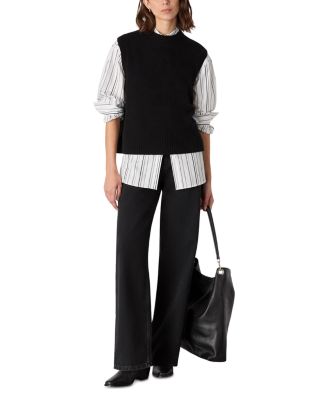 Irregular Stripe Relaxed Shirt