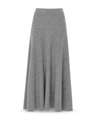 Midi Wool Skirt 