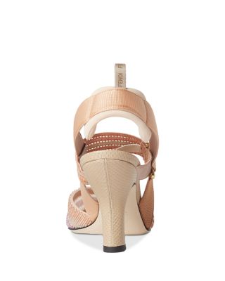 Women's Colibrì Beaded Mesh High Heel Slingbacks