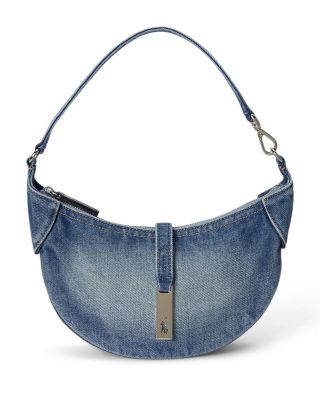 Polo ID Mini Denim Shoulder Bag