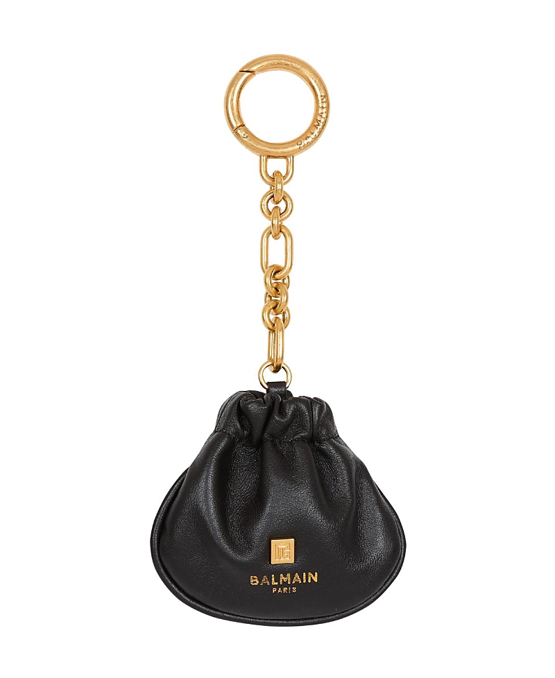 Balmain Pulse Leather Key Ring