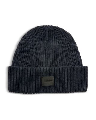 Traveling Ribbed Beanie Hat