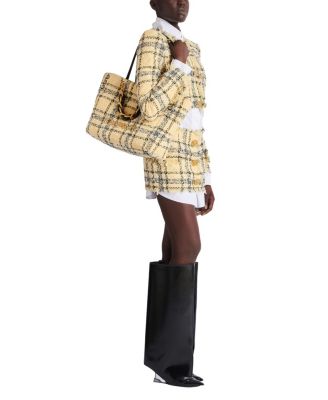 Plaid Tweed 1945 Tote Bag