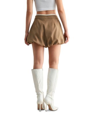 Balloon Hem Shorts