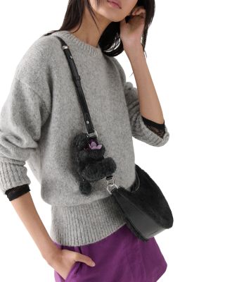 Shearling Bear Crossbody