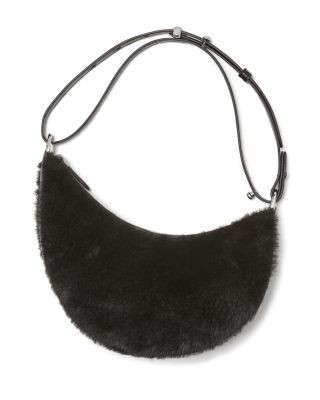 Shearling Bear Crossbody