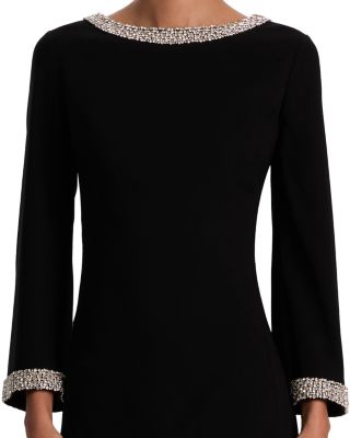 Mailynn Embellished Trim Mini Dress