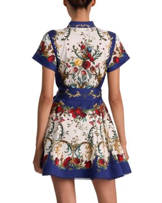 Lucy Short Sleeve Mini Shirtdress