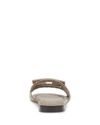 Women's Baguette Leather Selleria Slides