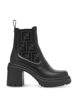 Women's Domino Leather Biker Boots