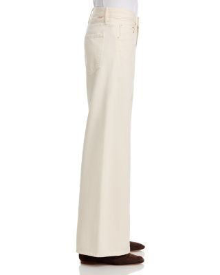 Lil Lemon Twist Sneak High Rise Wide Jeans in Nat Natural