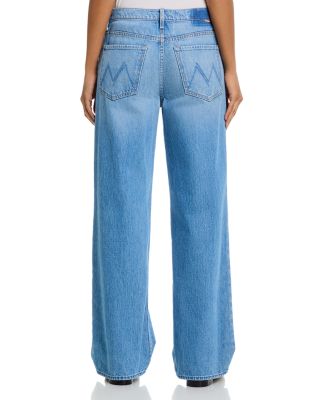The Rerun Zip Sneak High Rise Wide Jeans in Last Bite