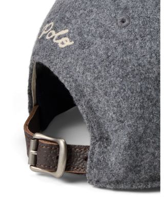 Logo Wool Blend Ball Cap