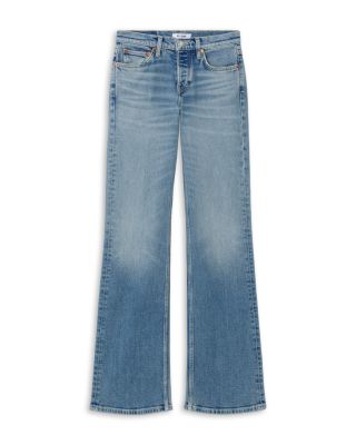 70s Mid Rise Bootcut Jeans in Opal Indigo