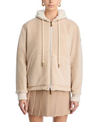 Zip Up Hooded Cardigan