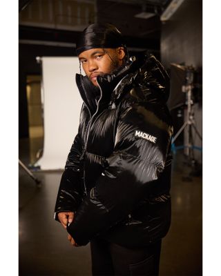 Kent-Glo High Gloss Quilted Hooded Down Jacket