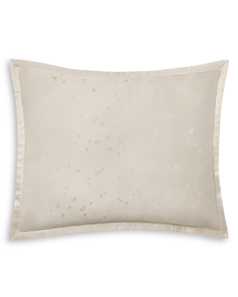 Pratesi Anemone Silk & Cotton Standard Sham In Sand
