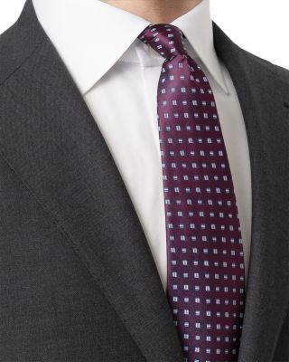 Geometric Silk Tie