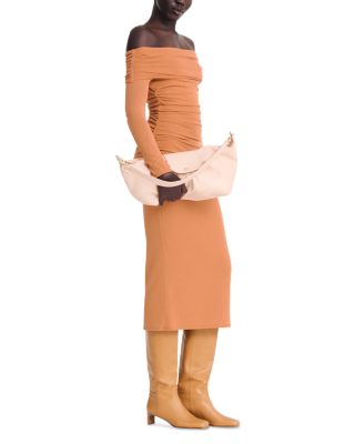 Le Pliage Xtra Bow Leather Shoulder Bag