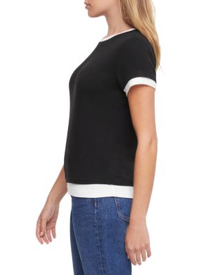 Veronica Layered Short Sleeve Tee